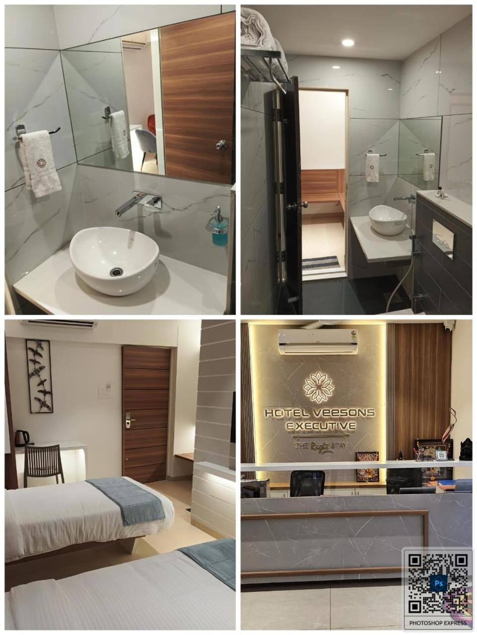 Hotel Veesons Executive Solapur Buitenkant foto