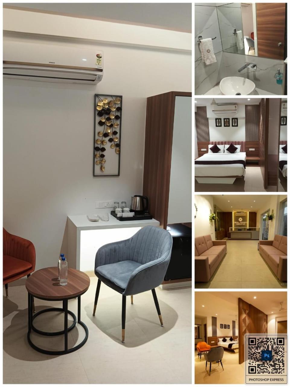 Hotel Veesons Executive Solapur Buitenkant foto